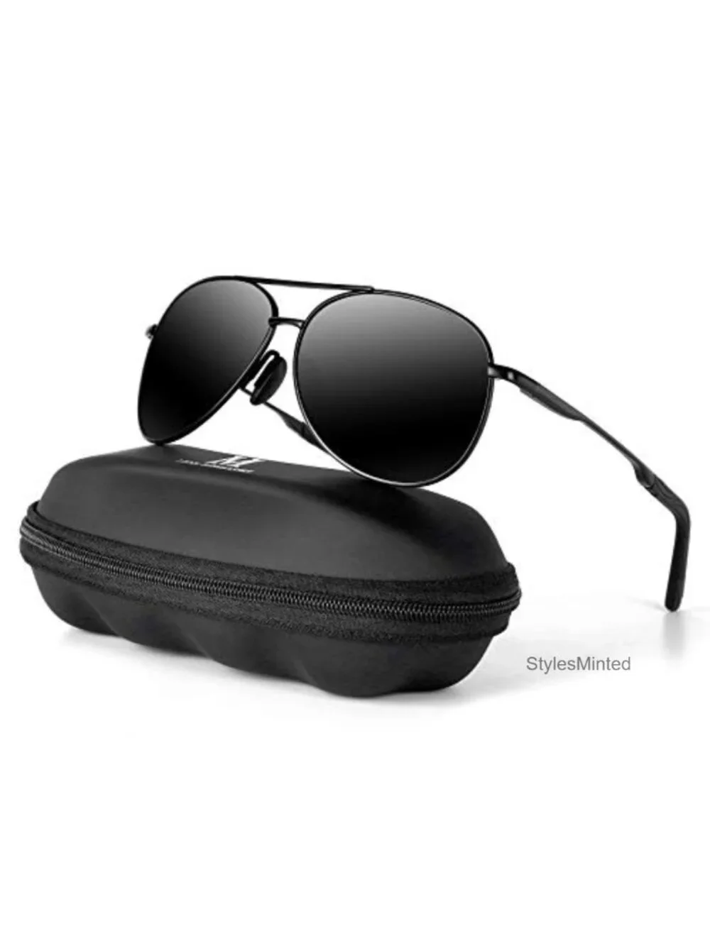 Polarized Aviator Sunglasses UV400 Protection Lightweight Driving Fishing Sports
